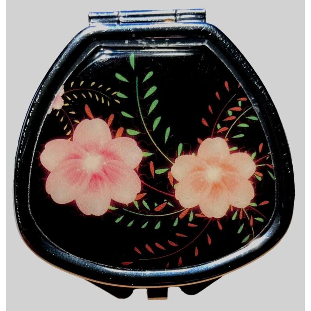 Floral‎ Pill Travel Purse Medication Holder Container Medicine Daily Snap Close